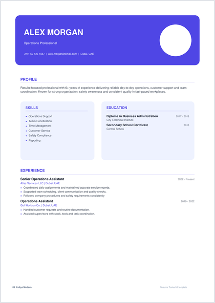 Indigo Modern